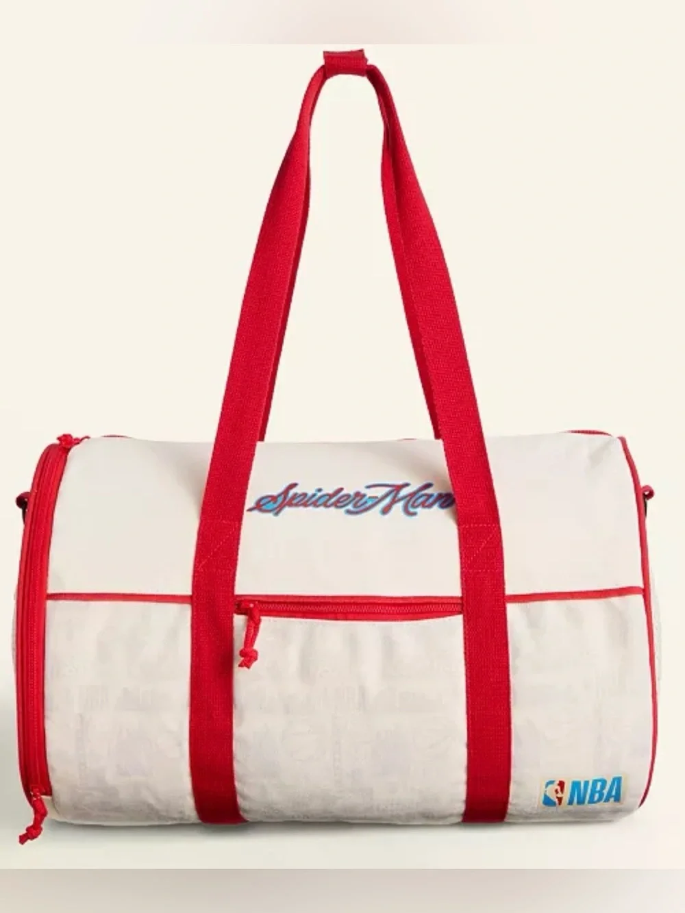 Spider-Man NBA Collab Duffel Bag Officially Licensed